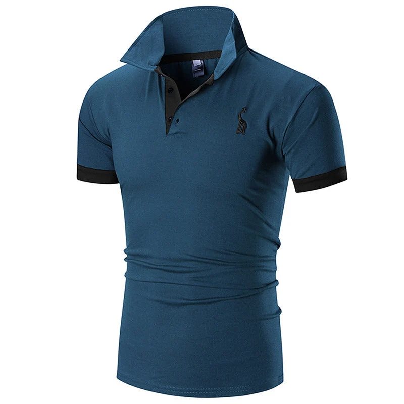 Herren Poloshirt mit modernem Kragen und figurbetonter Passform Nord Taschen