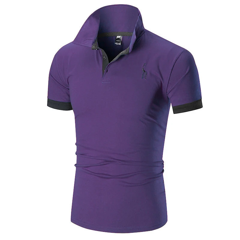 Herren Poloshirt mit modernem Kragen und figurbetonter Passform Nord Taschen