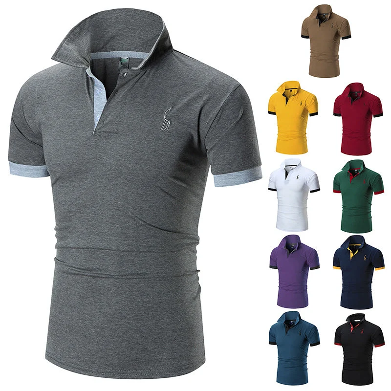 Herren Poloshirt mit modernem Kragen und figurbetonter Passform Nord Taschen