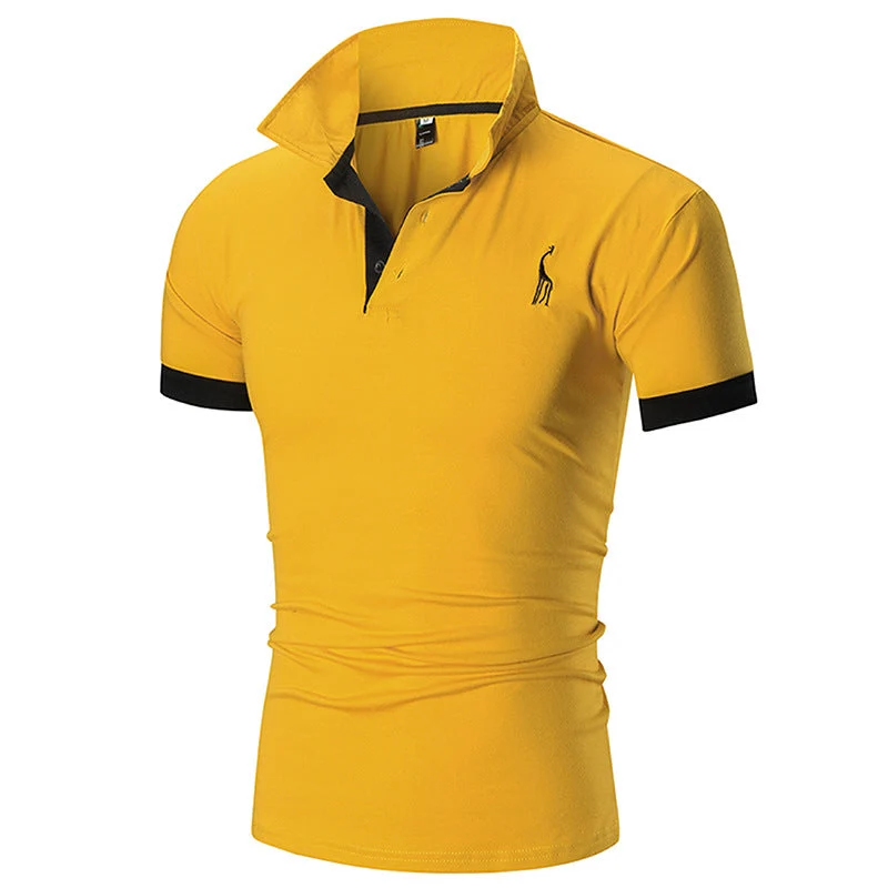 Herren Poloshirt mit modernem Kragen und figurbetonter Passform Nord Taschen