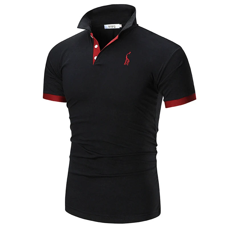 Herren Poloshirt mit modernem Kragen und figurbetonter Passform Nord Taschen