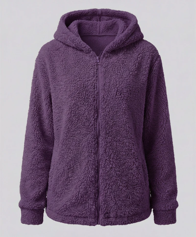 Teddy Fleecejacke Damen