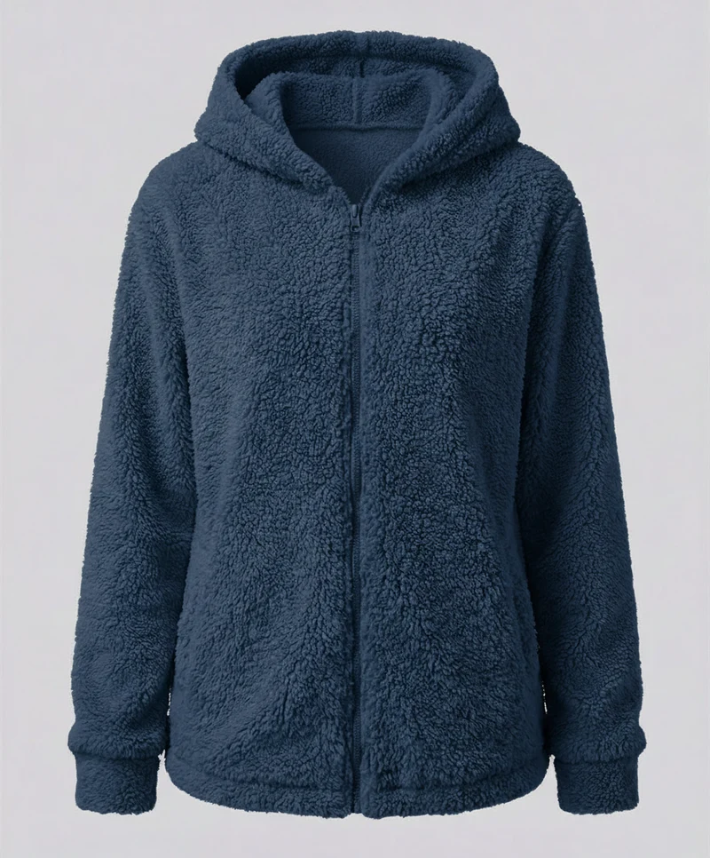 Teddy Fleecejacke Damen