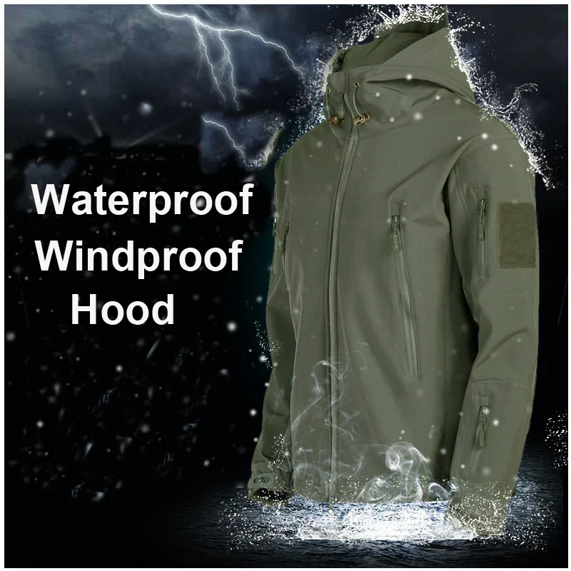 Nord Taschen | Softshell Hoodie - Wasserdichte Jacke für Männer
