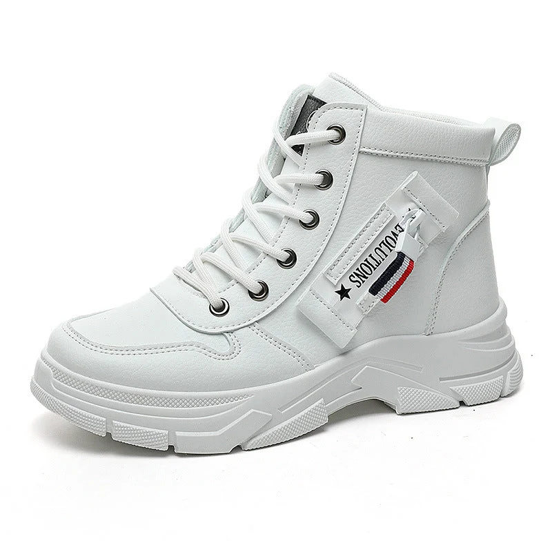 Damen High-Top Sneakers mit dämpfender Sohle und trendigem Design