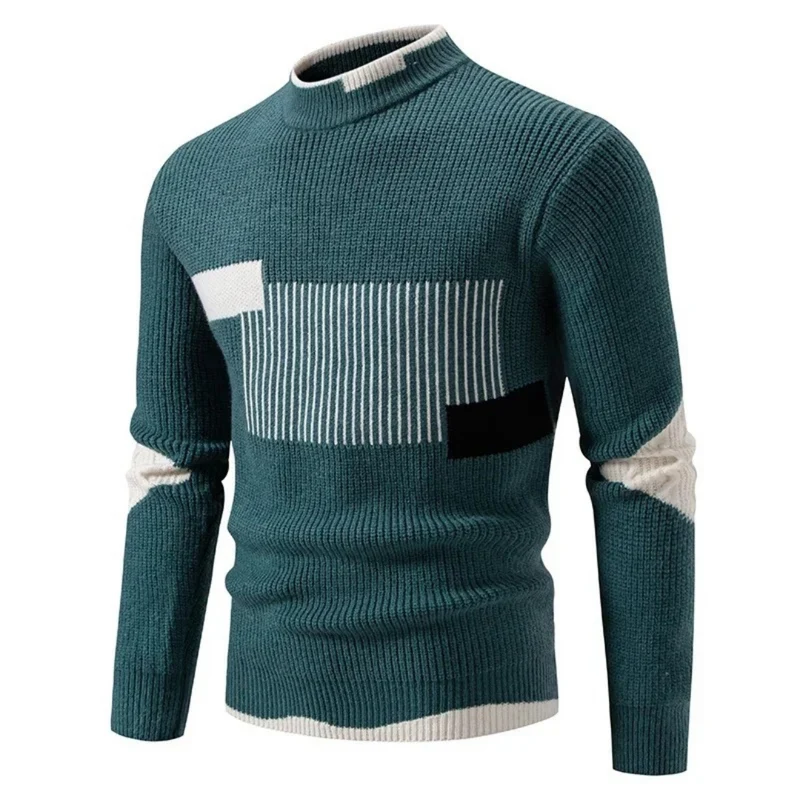 Stilvoll Geometrisches Pullover für Männer