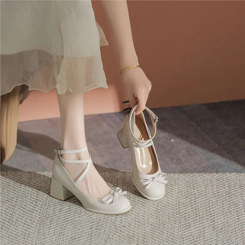 Damen elegante Slingback-Pumps mit dekorativer Schleifenapplikation