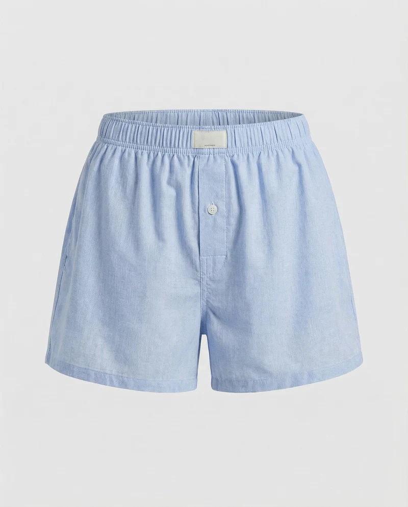 Damen Leichte Elastischer-Bund WNord Taschen-Boxershorts