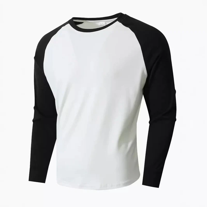 Herren Sportliches Langarmshirt mit Raglanärmeln