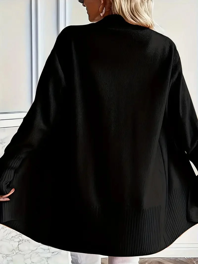 Klassische Strickjacke