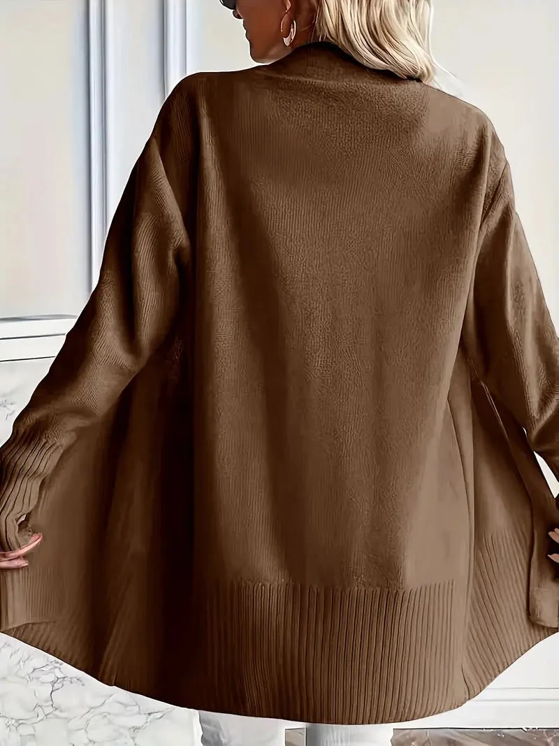 Klassische Strickjacke