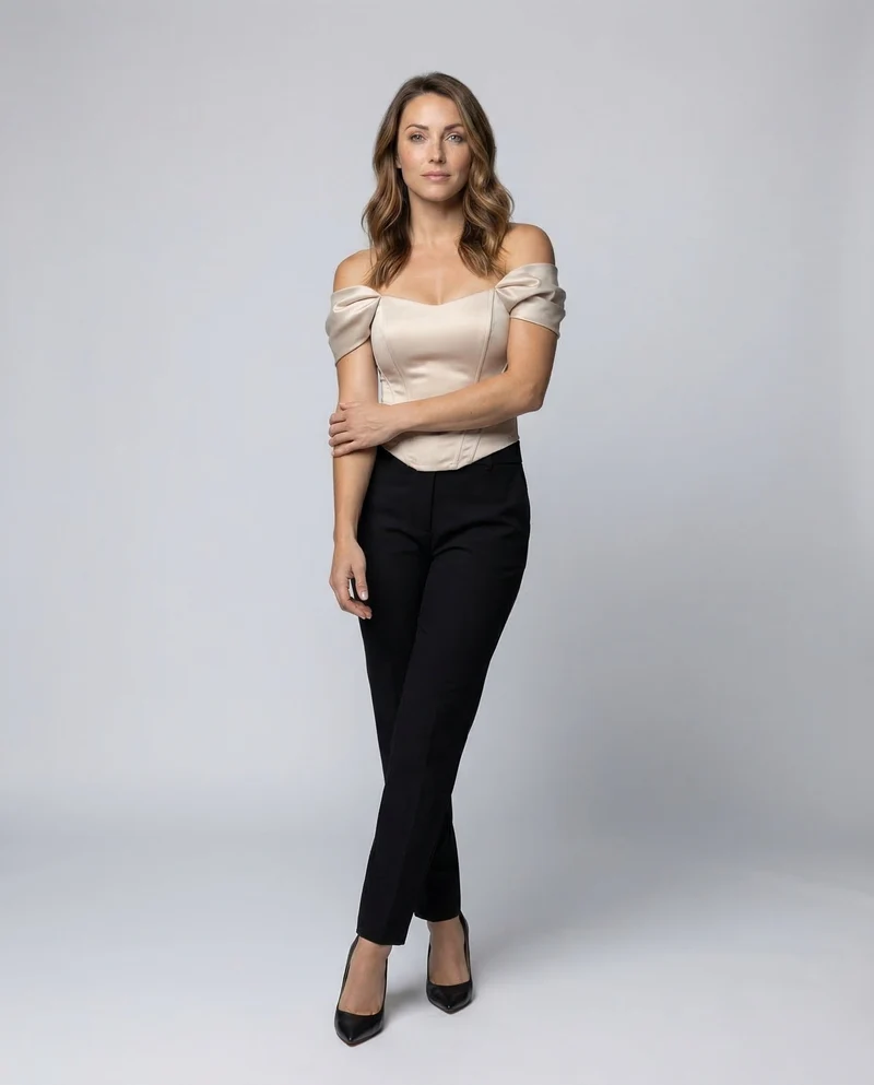 Damen Korsett Top Carmen