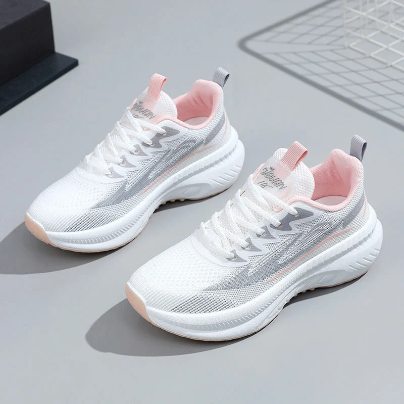 Damen Atmungsaktive Fitness-Sneaker mit Dämpfung