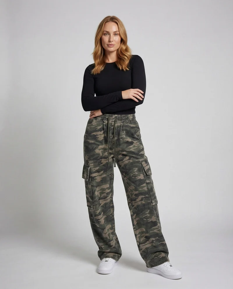 Damen Cargo Hose Oversize