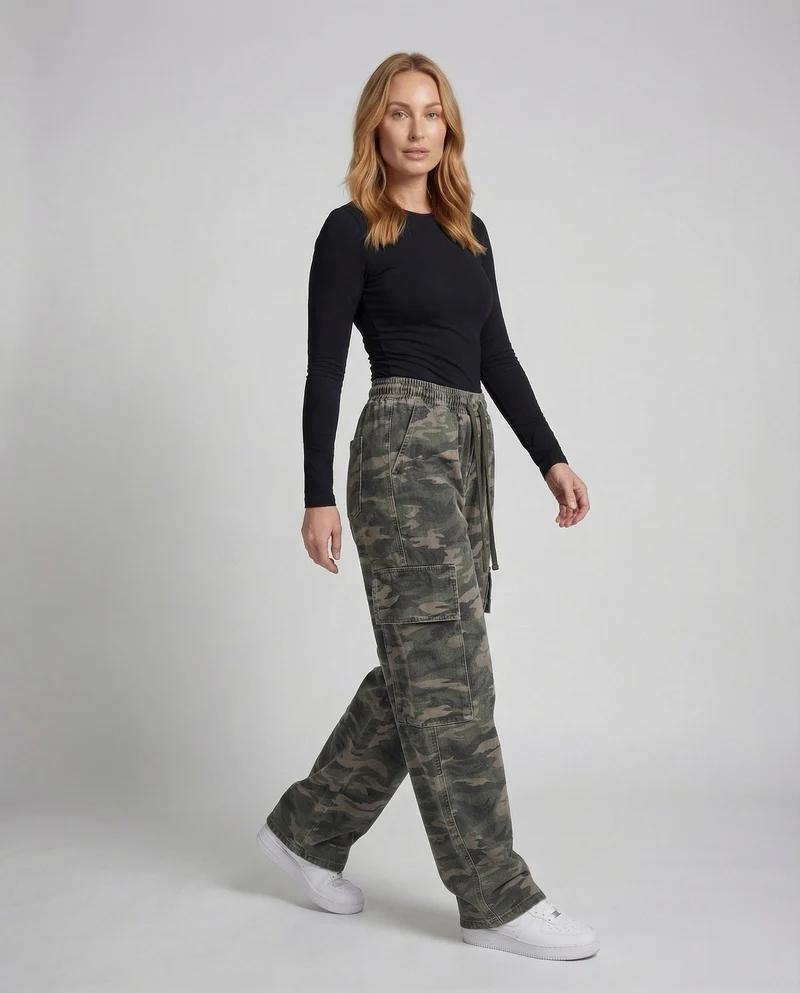 Damen Cargo Hose Oversize