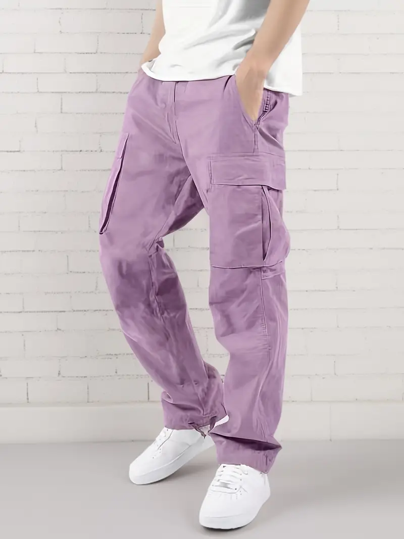 Lässige Jogginghose Herren mit Elastischem Bund und Taschen
