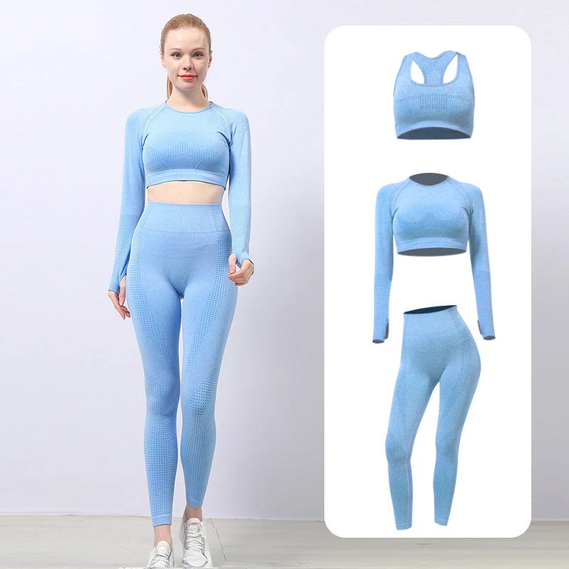 Schnelltrocknendes Enges Yogahosen-Set