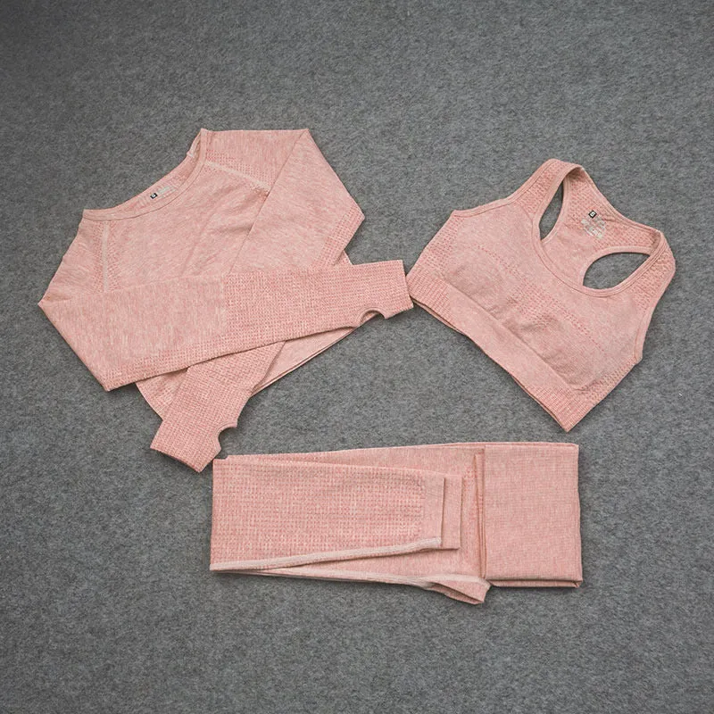 Schnelltrocknendes Enges Yogahosen-Set