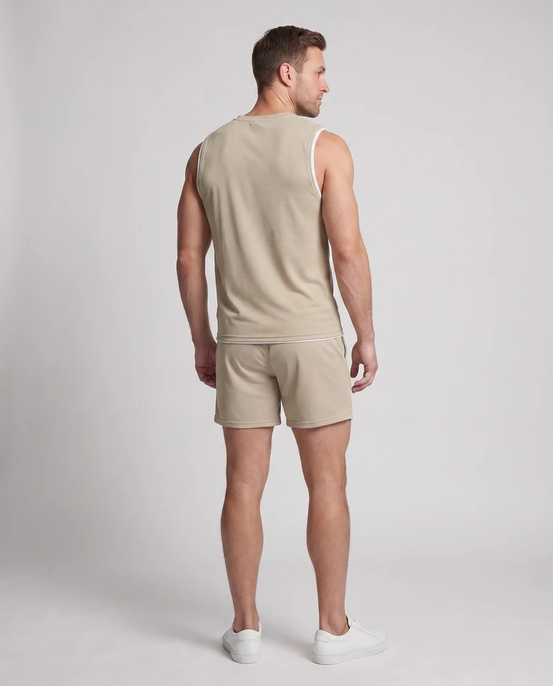 Herren Sportliches Tanktop und Shorts Set Nord Taschen
