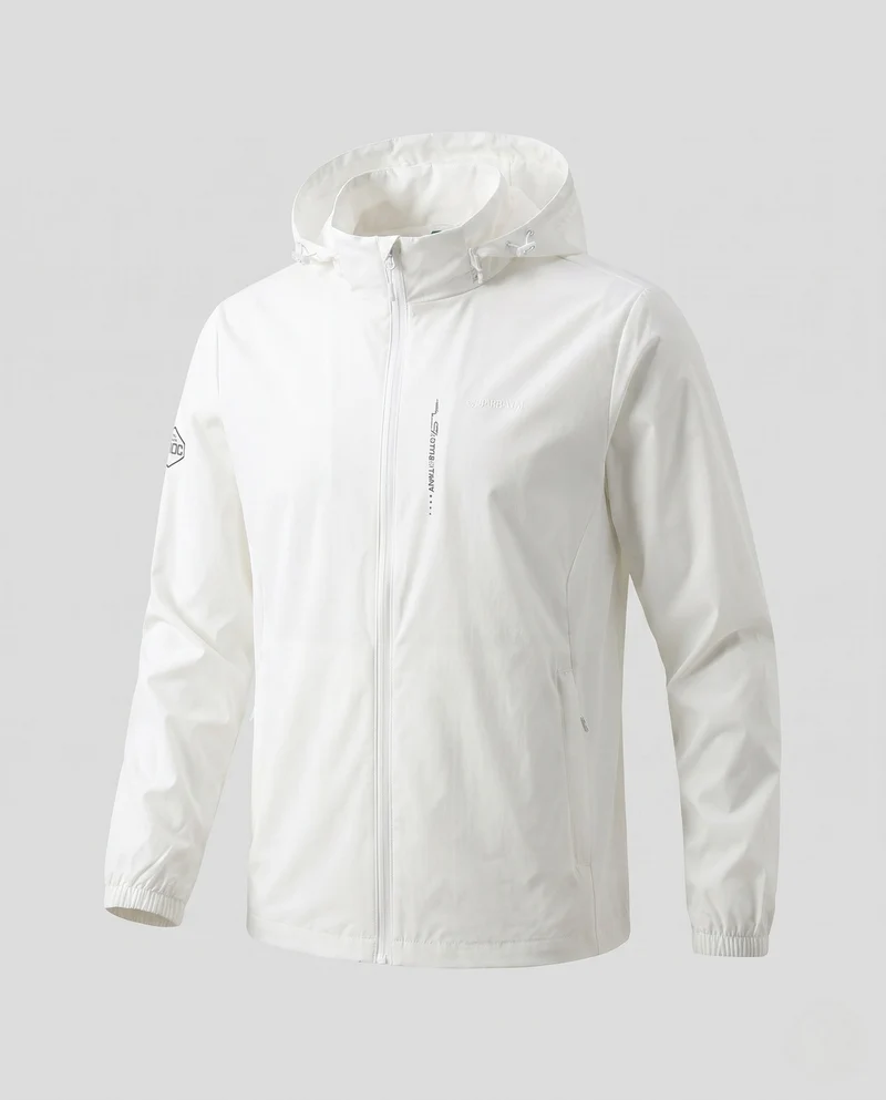 Damen wasserdichte und atmungsaktive Laufjacke