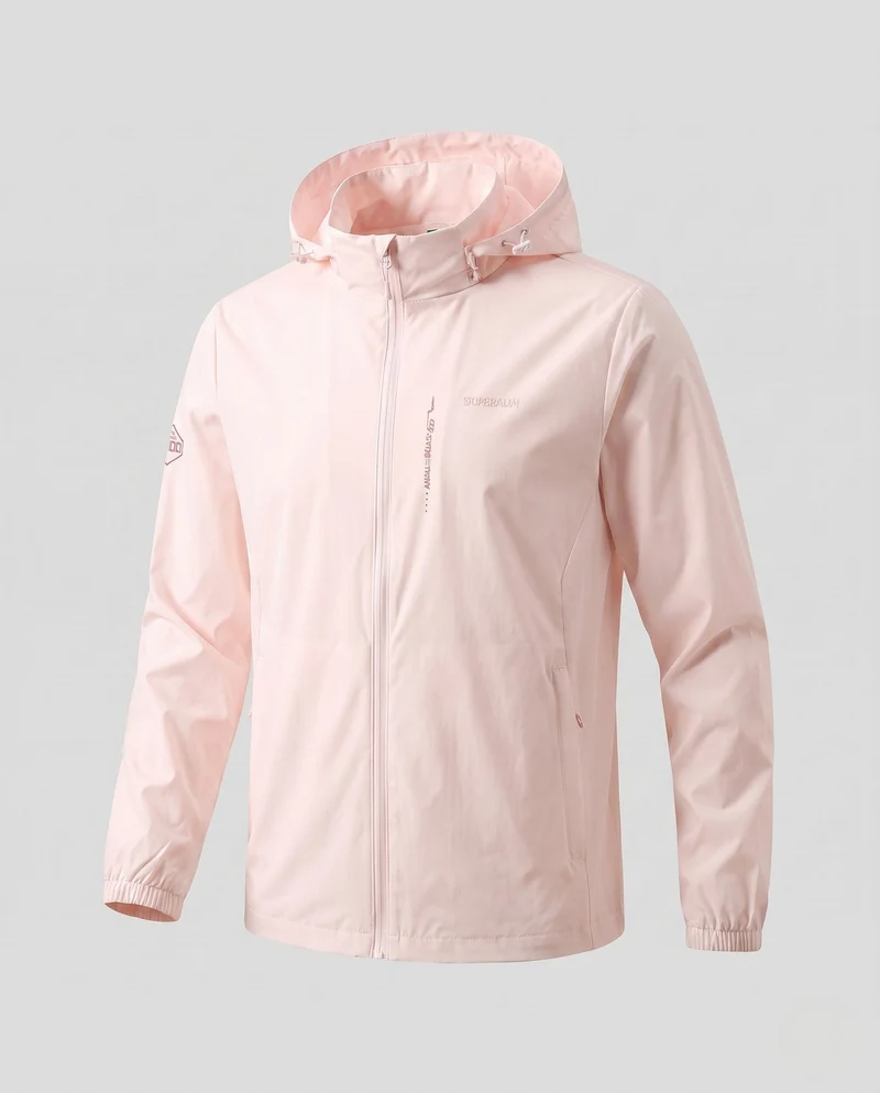 Damen wasserdichte und atmungsaktive Laufjacke