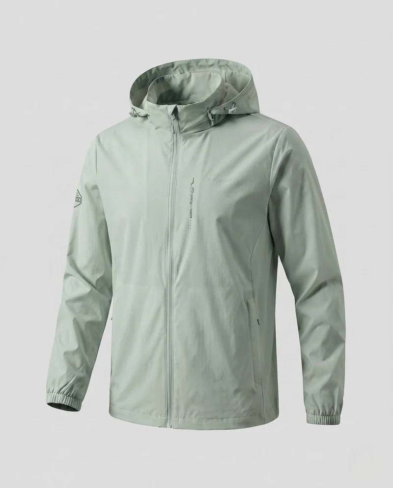 Damen wasserdichte und atmungsaktive Laufjacke