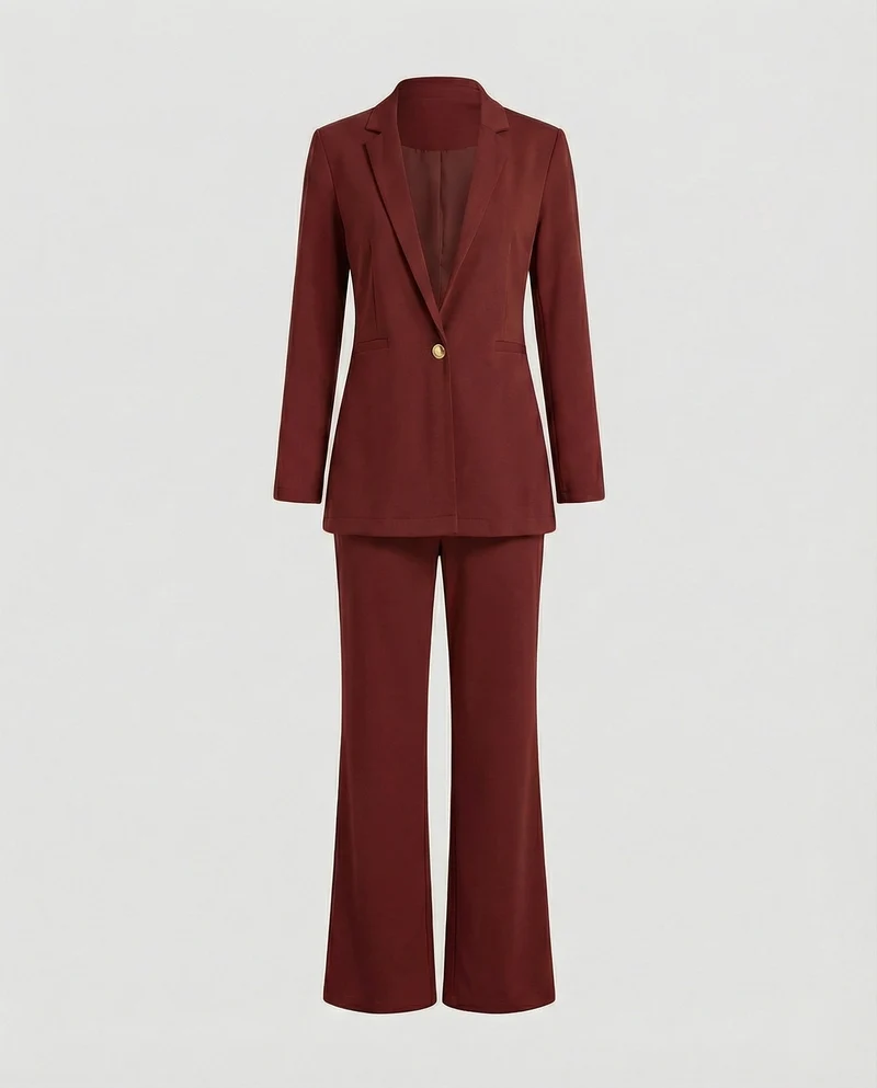 Eleganter Zweiteiler Set Damen für Büro