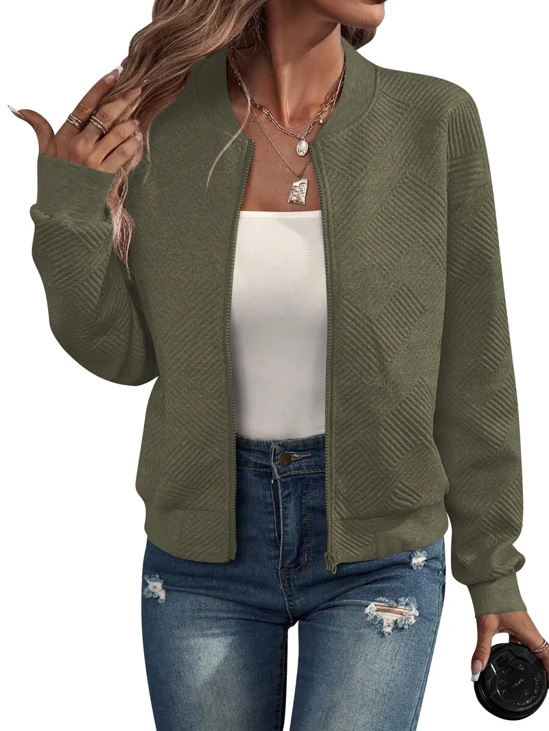 Damen Modejacke mit floralen Spitzeneinsätzen