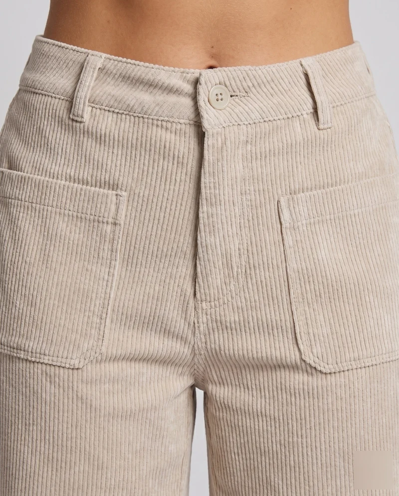 Damen Weite Cordhose