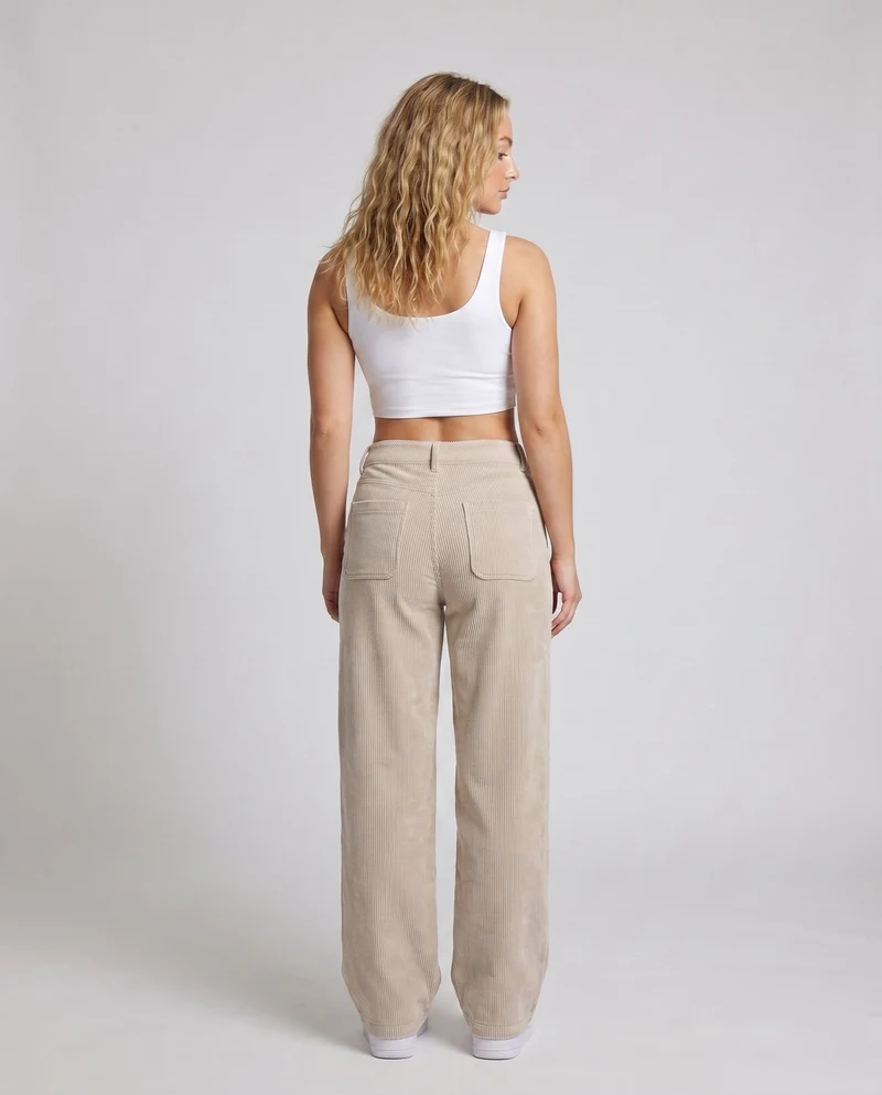 Damen Weite Cordhose