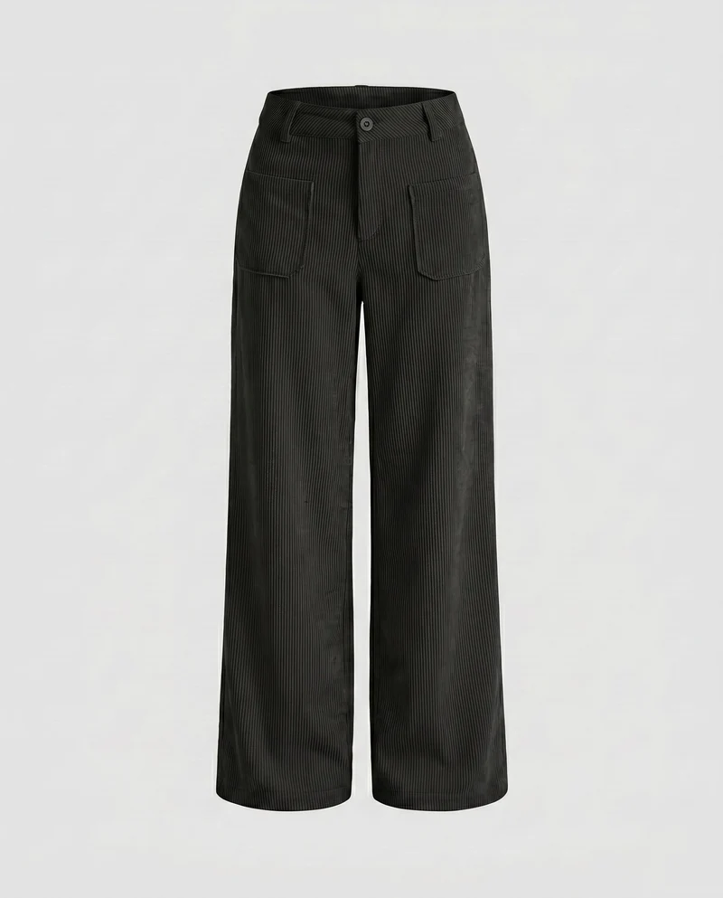 Damen Weite Cordhose