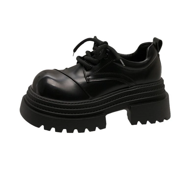 Damen modische Schnürschuhe mit rutschfester Sohle und innovativem Design