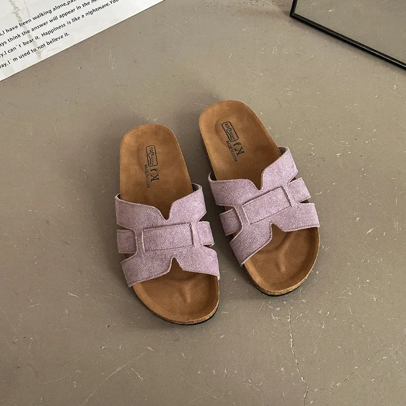 Damen Clogs mit geflochtenem Design und anatomisch geformtem Fußbett