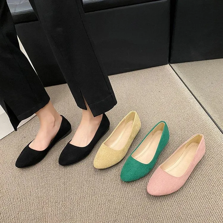 Damen bequeme Ballerinas mit elegantem Design
