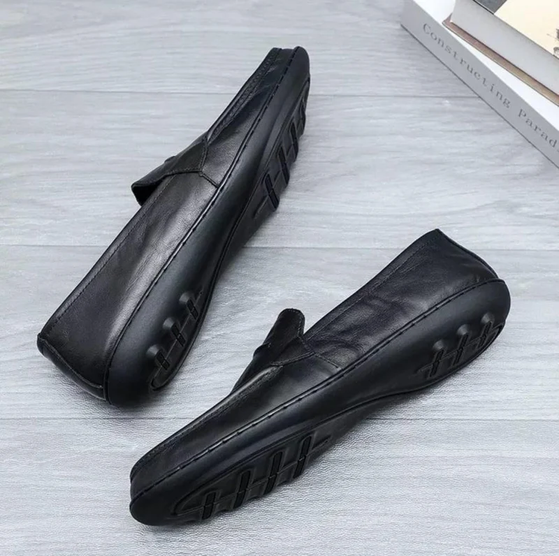 Herren elegante Mokassins aus hochwertigem Leder Nord Taschen