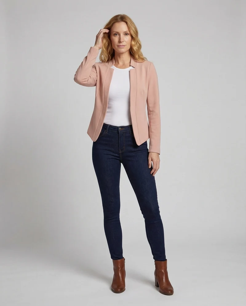Damen Stretch Blazer Tailliert