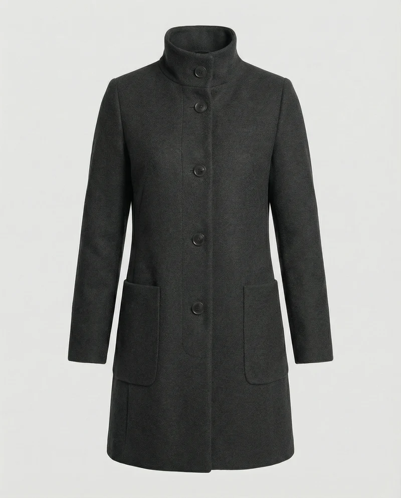 Damen Textil Kurzmantel mit Modernem & Elegantem Design