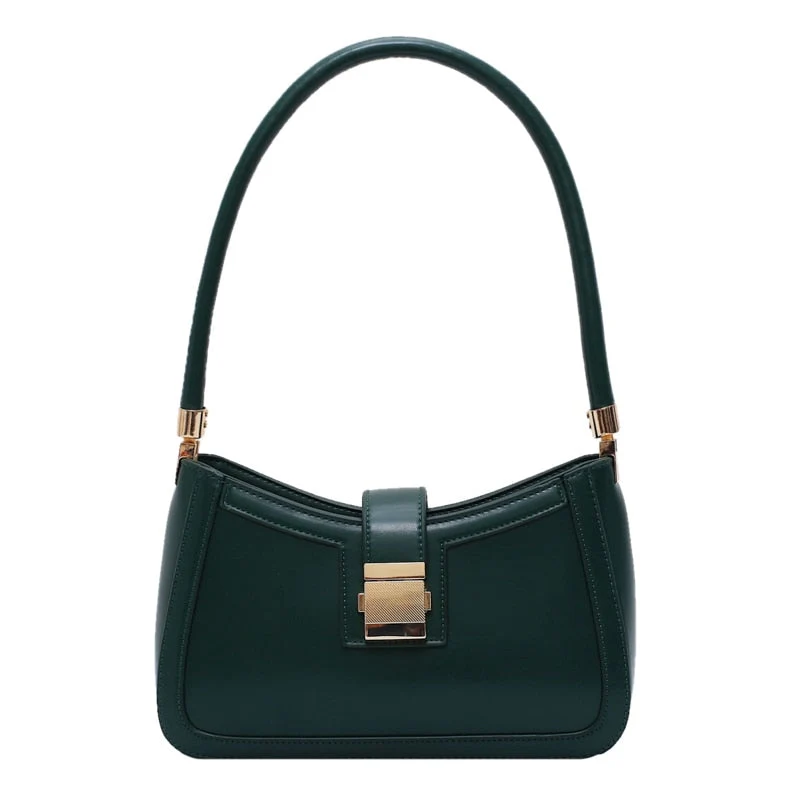Nord Taschen | Stilvolle Linke Schultertasche Damen Designer Handtasche mit Reißverschluss