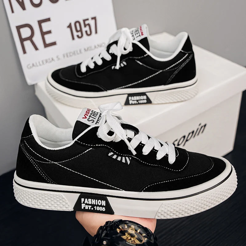Damen Sneakers im sportlichen Retro-Stil mit rutschfester Sohle