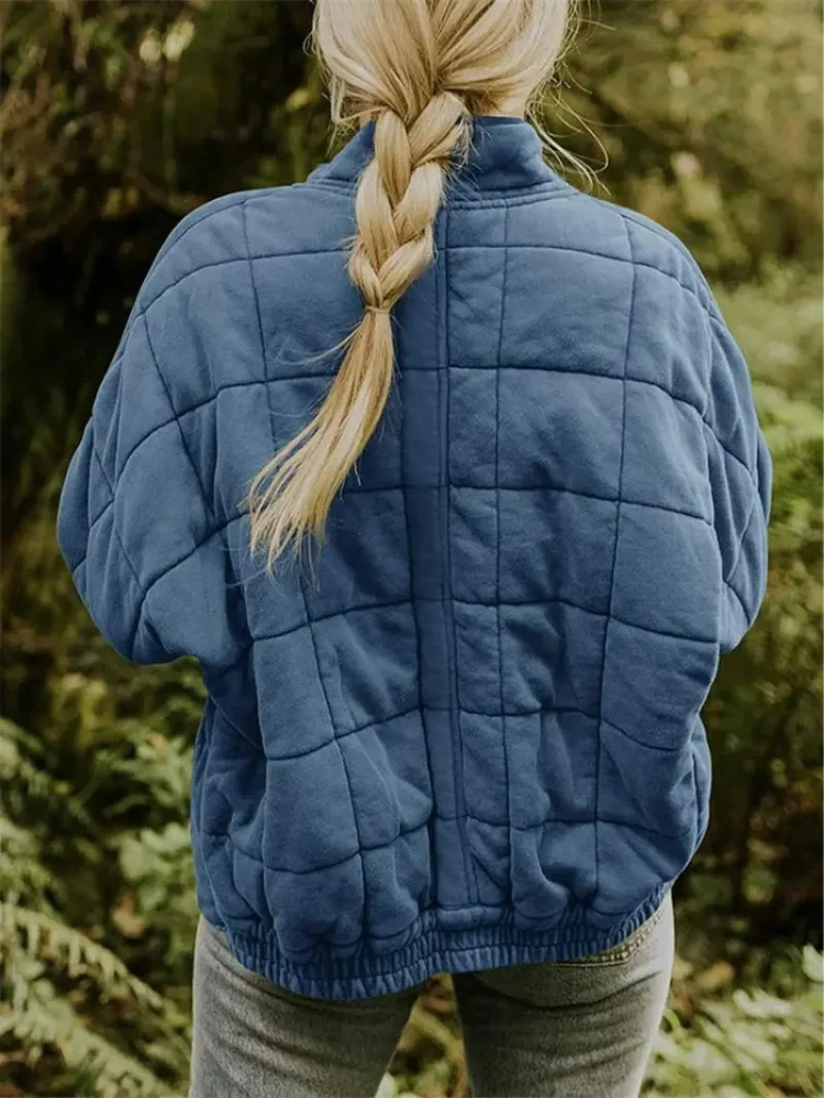 Damen Übergroße Jacke – Warme Winter/Übergangsjacke
