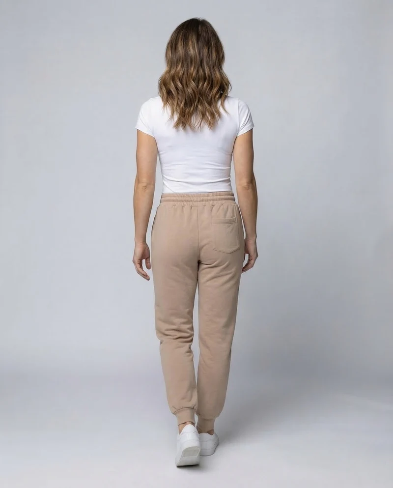 Damen Loungehose French Terry Tunnelzug