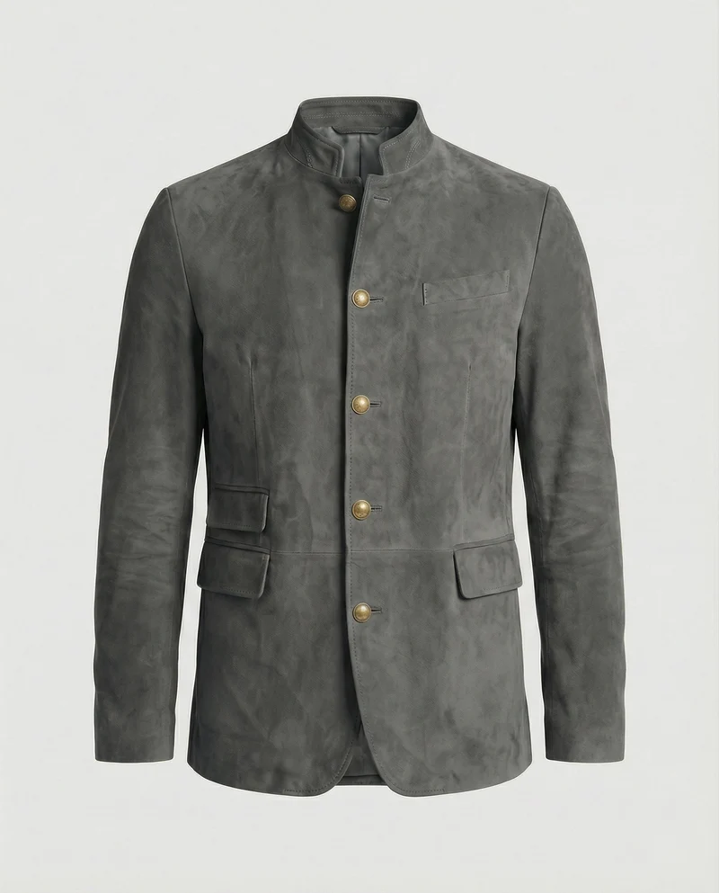 Herren Wildlederjacke modern