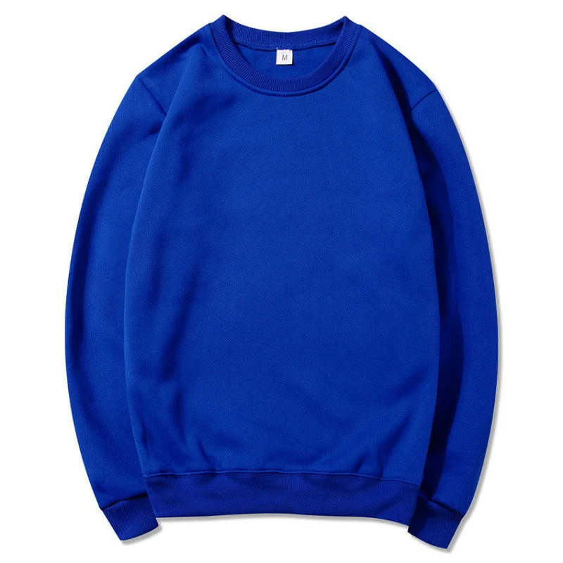 Damen Sweatshirt aus weichem Fleece-Material mit klassischem Rundhalsausschnitt Nord Taschen