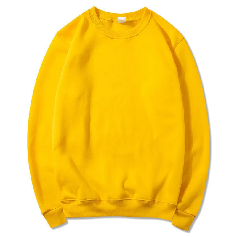 Damen Sweatshirt aus weichem Fleece-Material mit klassischem Rundhalsausschnitt Nord Taschen