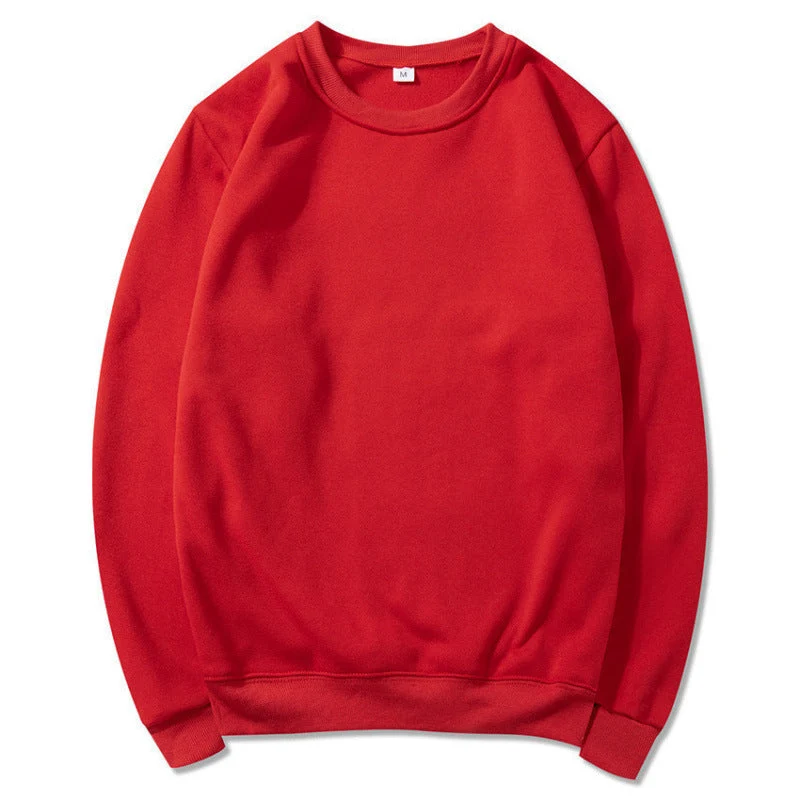Damen Sweatshirt aus weichem Fleece-Material mit klassischem Rundhalsausschnitt Nord Taschen