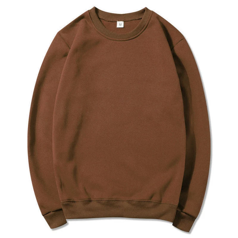 Damen Sweatshirt aus weichem Fleece-Material mit klassischem Rundhalsausschnitt Nord Taschen