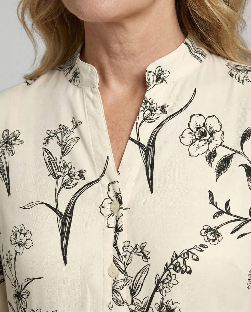 Damen Blumenkleid Maxikleid Floral