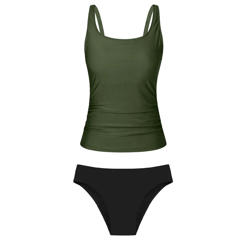 Damen Bikiniset mit floralem Oberteil und klassischem Unterteil