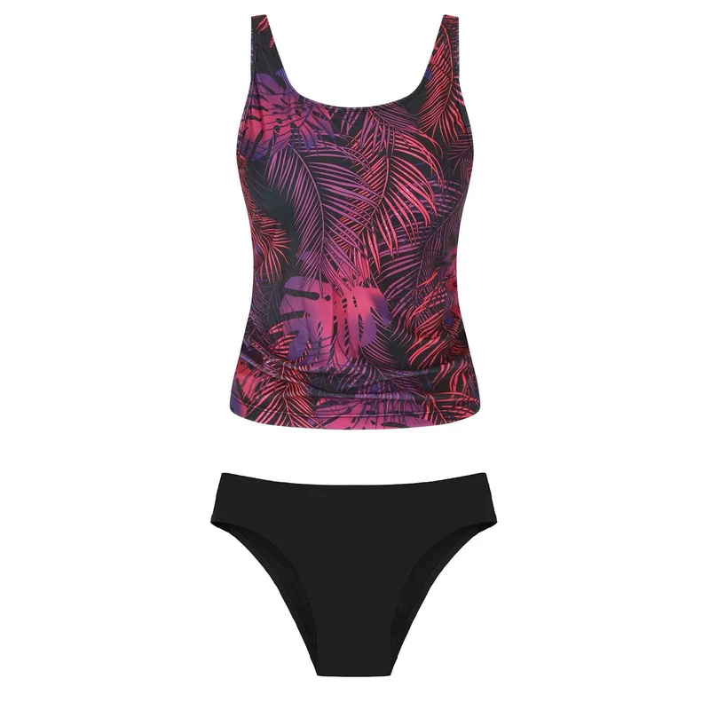 Damen Bikiniset mit floralem Oberteil und klassischem Unterteil