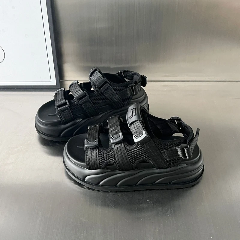 Damen Sportliche Sandalen mit verstellbaren Riemen und dämpfender Sohle